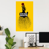 Ron Paul Roots Print (Thuiskantoor)