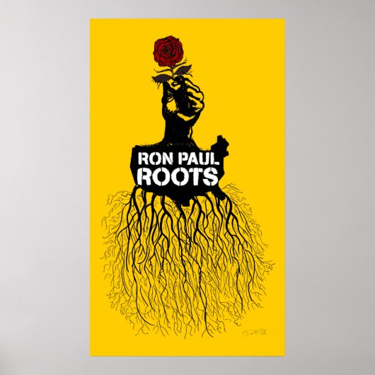 Ron Paul Roots Print (Voorkant)