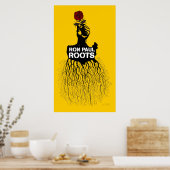 Ron Paul Roots Print (Keuken)
