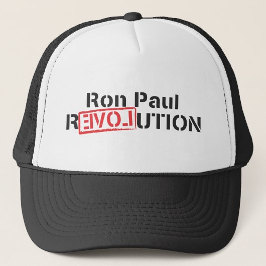 Ron Paul Supplies Trucker Pet (Voorkant)