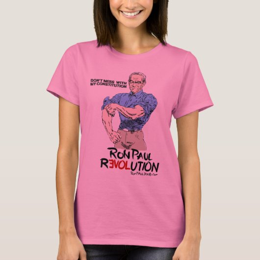 Ron Paul T-Shirt (Voorkant)