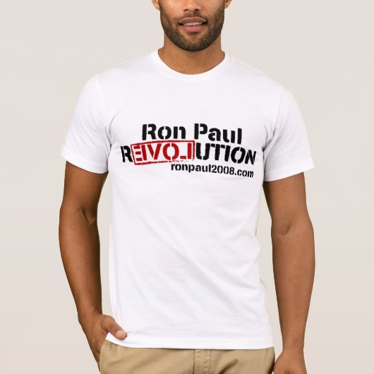 Ron Paul T-Shirt (Voorkant)