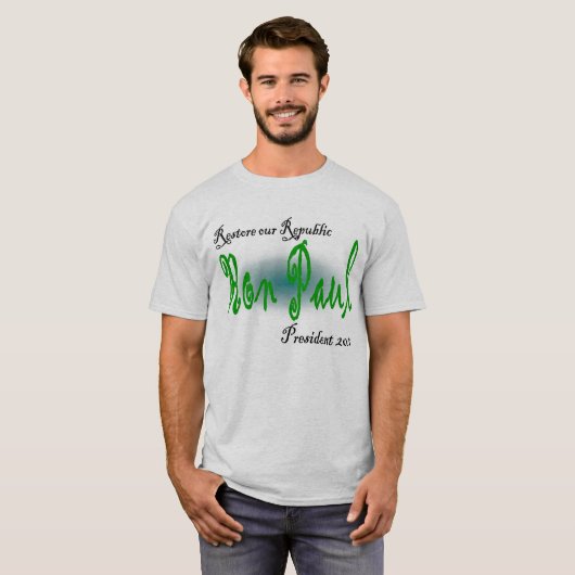Ron Paul T-shirt (Voorkant volledig)