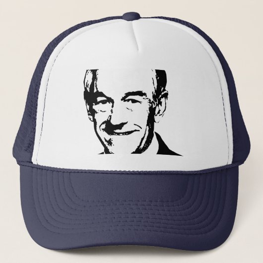 Ron Paul T-shirt Trucker Pet (Voorkant)