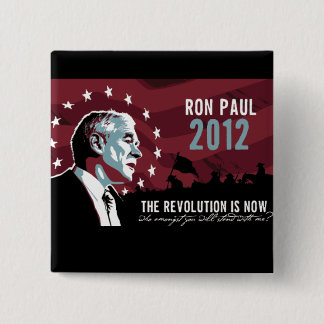 Ron Paul the Revolution is Now Button