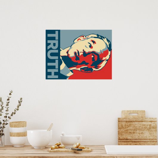 Ron Paul TRUTH Poster (Keuken)