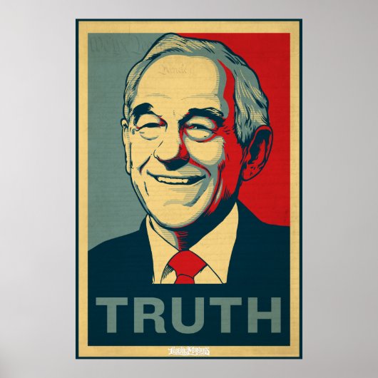 Ron Paul Truth Poster (Voorkant)