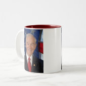 Ron Paul Tweekleurige Koffiemok (Voorkant links)