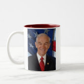 Ron Paul Tweekleurige Koffiemok (Links)