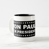 Ron Paul voor de Mok President 2012 (Voorkant links)