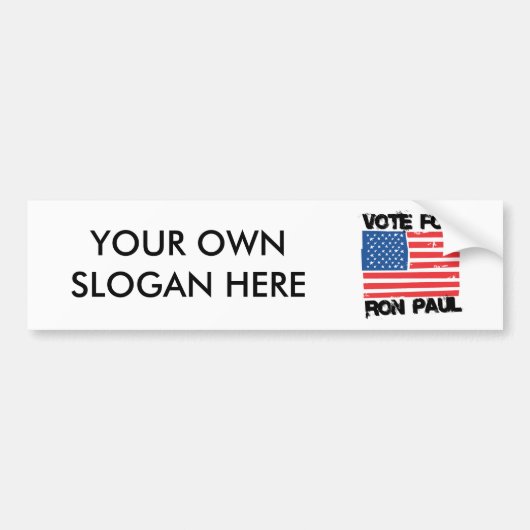 Ron Paul voor President (14) Bumpersticker (Voorkant)