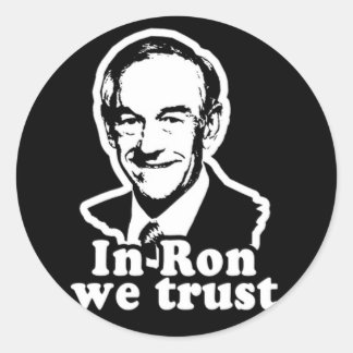 Ron Paul voor President 2012 Campagne Sticker