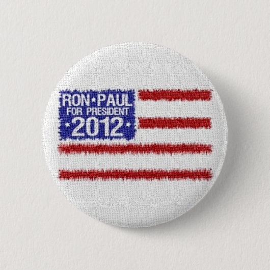Ron Paul voor President 2012 Campaign Button (Voorkant)