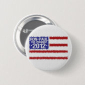 Ron Paul voor President 2012 Campaign Button (Voorkant /achterkant)