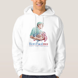 Ron Paul voor President 2012 hoodie