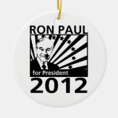 Ron Paul voor President 2012 Keramisch Ornament (Voorkant)