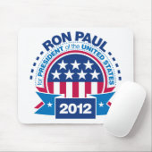 Ron Paul voor President 2012 Muismat (Met muis)