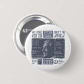 Ron Paul voor president 2012 Ronde Button 5,7 Cm (Voorkant /achterkant)