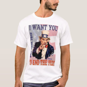 Ron Paul voor President 2012 T-shirt