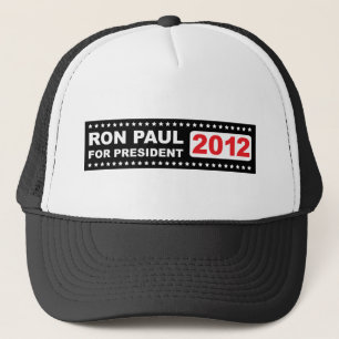 Ron PAul voor President 2012 Trucker Pet