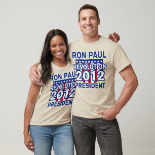 Ron Paul voor President 2012 Tshirts