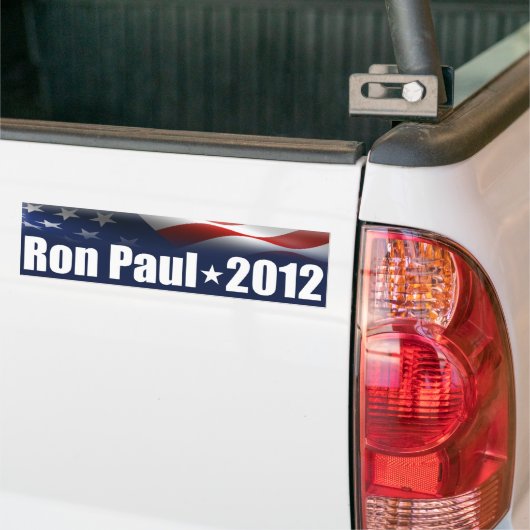 Ron Paul voor President Bumpersticker (Op Truck)