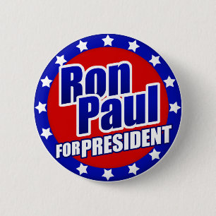 Ron Paul voor President Button