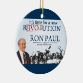 Ron Paul voor President Keramisch Ornament (Rechts)