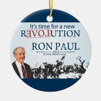 Ron Paul voor President Keramisch Ornament