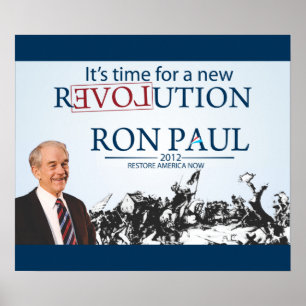 Ron Paul voor President Poster