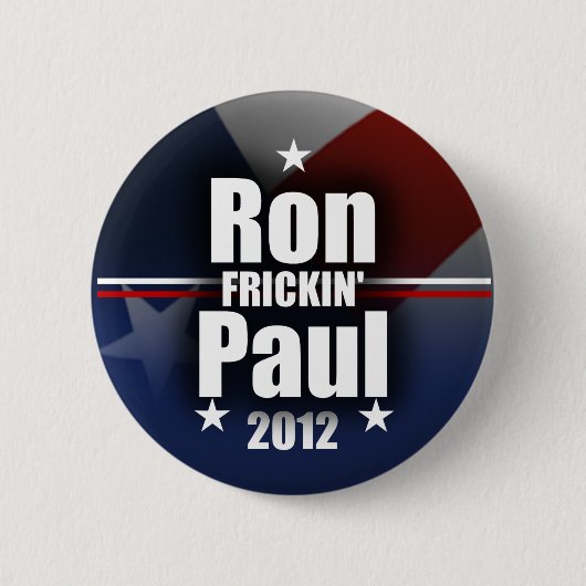 Ron Paul voor President Ronde Button 5,7 Cm (Voorkant)