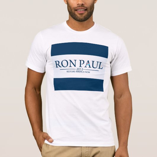 Ron Paul voor President T-shirt (Voorkant)