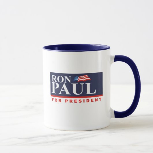 RON PAUL VOOR PRESIDENT (verbod op Mok (Rechts)