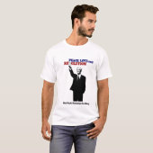 Ron Paul - Vrede, Liefde en Revolutie! T-shirt (Voorkant volledig)