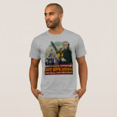 Ron Paul vs. Zombie Economics Shirt (Voorkant volledig)