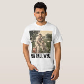 Ron Paul Went T-Shirt (Voorkant volledig)