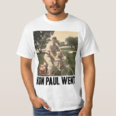 Ron Paul Went T-Shirt (Voorkant)
