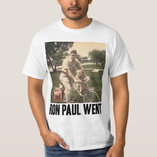 Ron Paul Went T-Shirt (Voorkant)
