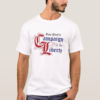 Ron Paul's campagne voor vrijheid T-shirt