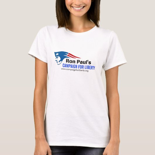 Ron Paul's Campaign for Liberty Patriot Revolution T-shirt (Voorkant)