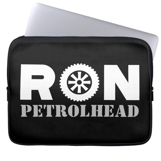 Ron Petrol Head Laptop Sleeve (Voorkant)