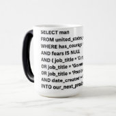 Ron Saved America SQL Mug Magische Mok (Voorkant links)