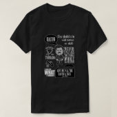 Ron Swanson Montage Classic T-shirt (Design voorkant)