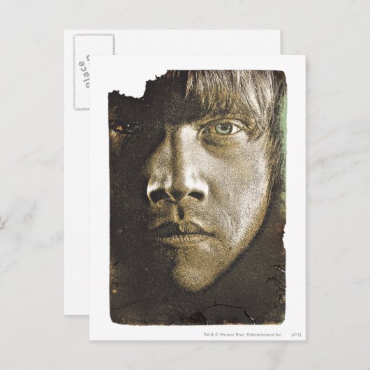 Ron Weasley 1 Briefkaart (Voorkant / Achterkant)