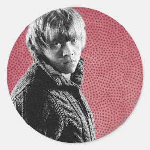 Ron Weasley 5 Ronde Sticker