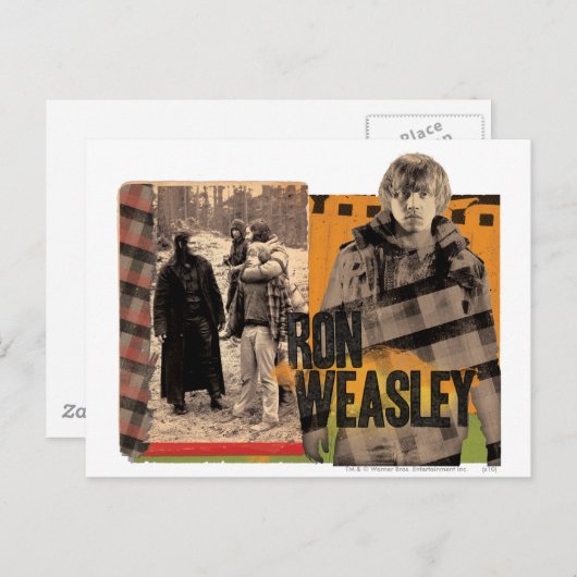 Ron Weasley 6 Briefkaart (Voorkant / Achterkant)