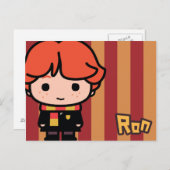 Ron Weasley Cartoon Character Art Briefkaart (Voorkant / Achterkant)