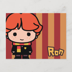 Ron Weasley Cartoon Character Art Briefkaart