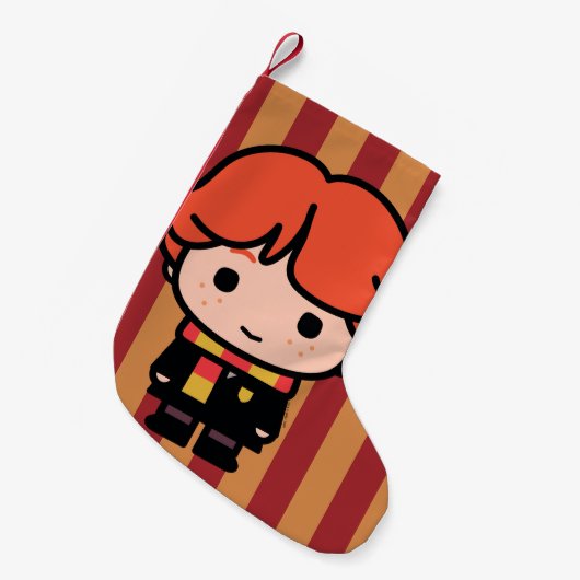 Ron Weasley Cartoon Character Art Kleine Kerstsok (Voorkant (Hangend))