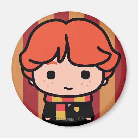 Ron Weasley Cartoon Character Art Magneet (Voorkant)